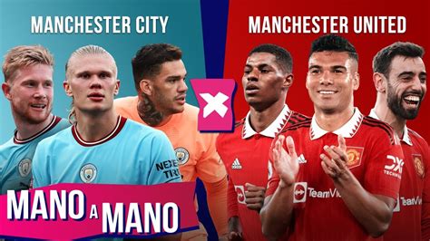 MANCHESTER CITY X MANCHESTER UNITED QUEM É MELHOR MANO A MANO DA