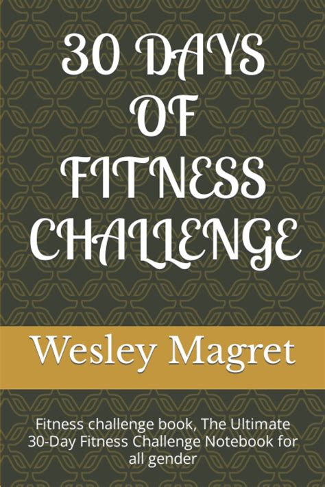 30 Days Of Fitness Challenge Fitness Challenge Book The Ultimate 30 Day Fitness Challenge