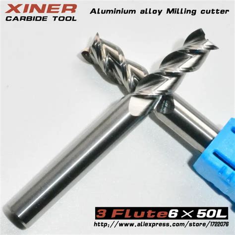 Mm L Pcs Freeshipping Cnc Machine Cutter Solid Carbide End Mill