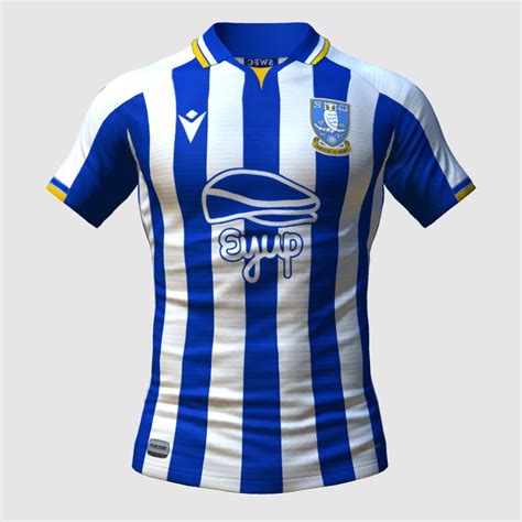 Sheffield Wednesday Home Macron FIFA 23 Kit Creator Showcase