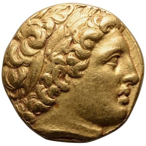 Ancient Greek Gold Stater Coin of King Philip II of Macedon, 323 BC For ...