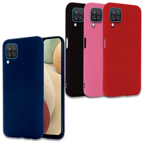 Estuche Silicone Case Samsung A12 Celularfin