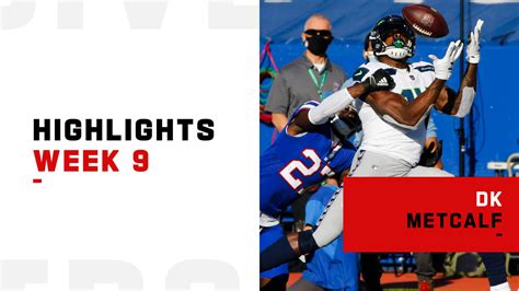 Every catch by DK Metcalf from 108-yard game | Week 9