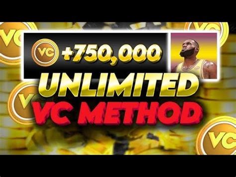 The Best Vc Glitch Method In Nba K Earn K Per Day Youtube