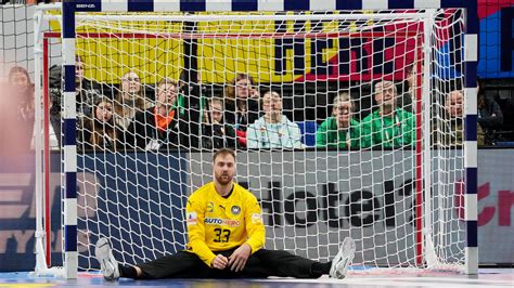 Olympia Test Gegen Schweden Deutsche Handballer Unterliegen Deutlich