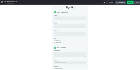 Bootstrap Form Examples That Will Leave a Lasting Impression on Users