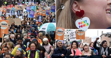 Thousands Take To The Streets To March For Gender Equality Metro News