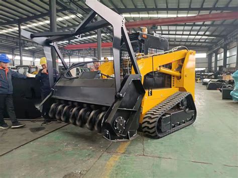 China New Mini Track Skid Steer Loader Optional With Various