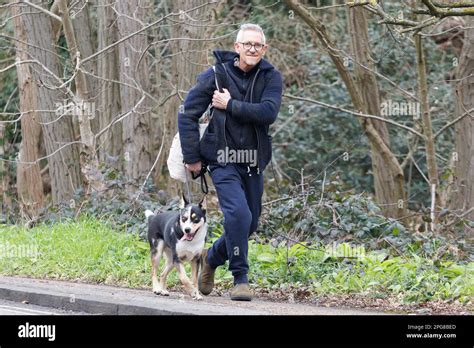 Gary Lineker Returns To His Home In South London This Afternoon Image