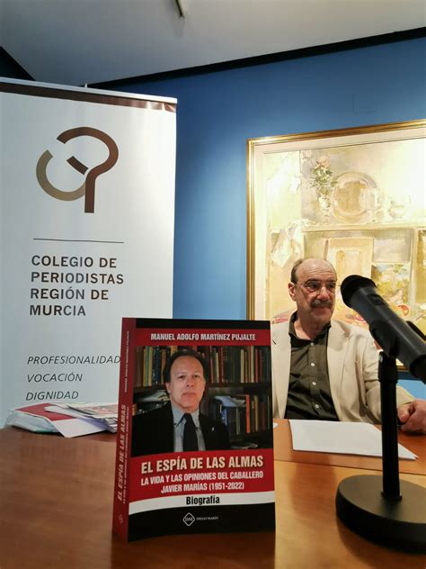 Manuel Adolfo Martínez Pujalte presenta su quinto libro El espía de