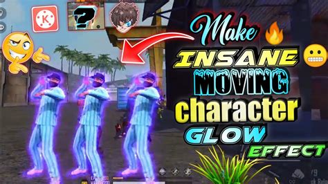 How To Make New Rays Moving Character Glow Like Ruok Ff Make Running