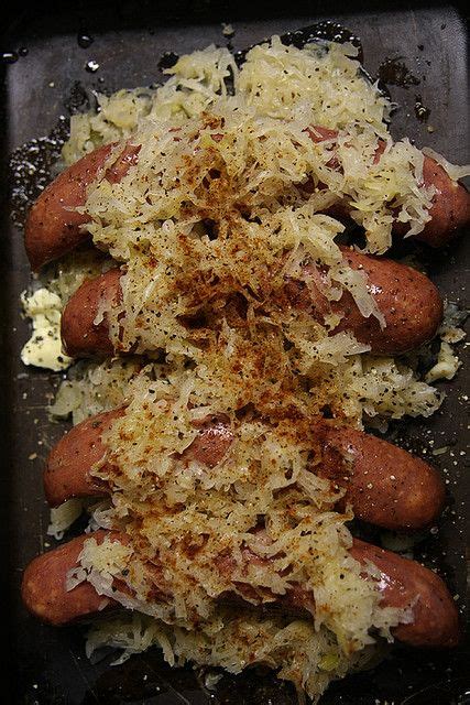 German Sausage And Sauerkraut | nesarah recipes