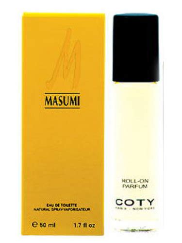 Masumi Coty Parfum ein es Parfum für Frauen 1967