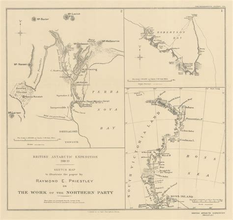 Royal Geographical Society Rgs Sketch Map To Illustrate The Paper By