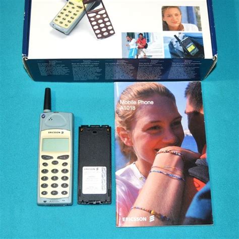 Ericsson Мобильный телефон Ericsson A1018s Light Steel Blue, серый ...