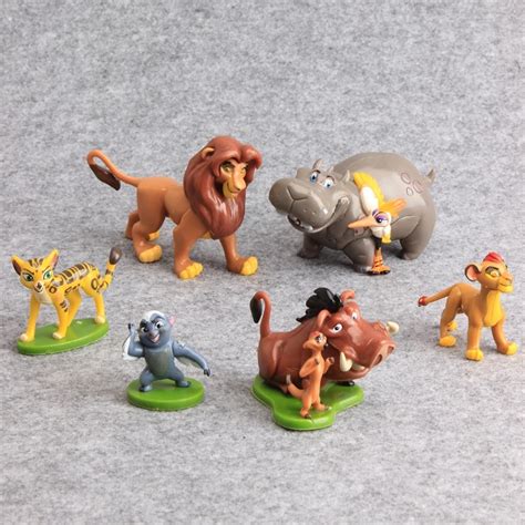 High Quality Cartoon The Lion King Simba Timon Pvc Action Figures Pcs