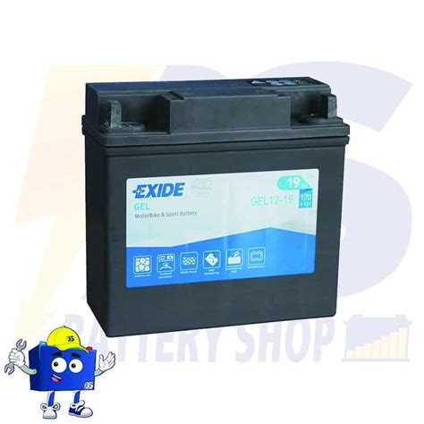 Exide Gel Gel V Ah A Batterie Moto Battery Shop