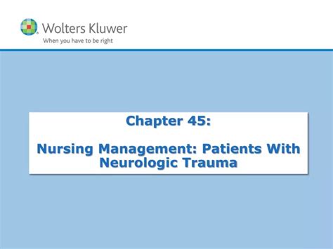 Ppt Chapter Nursing Management Patients With Neurologic Trauma