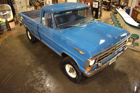 1971 FORD F 250 SPORT CUSTOM HIGHBOY 4X4 4 SPEED Available For Auction