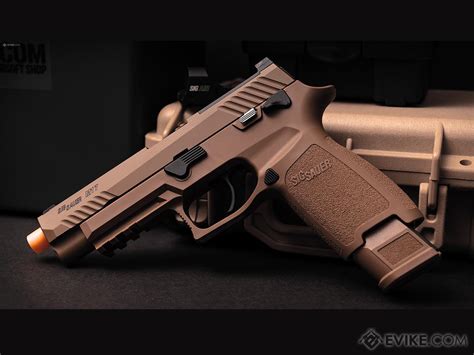 Sig Sauer Proforce P320 M17 Mhs Airsoft Gbb Pistol Color Tan Co2 Airsoft Guns Gas Airsoft