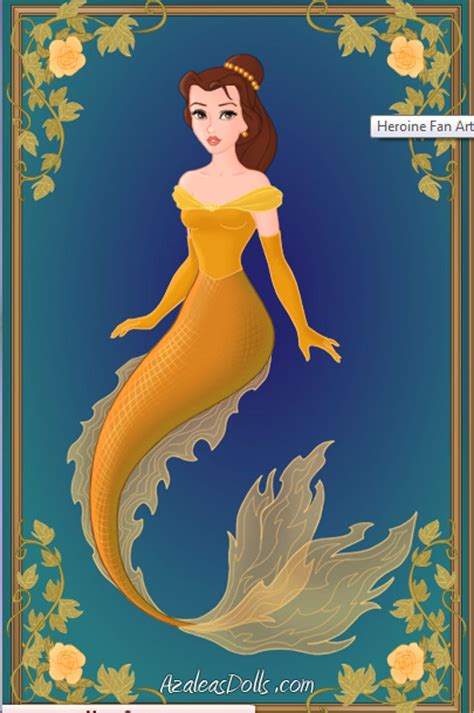 -Belle- Disney Mermaids by WolfsGesang on deviantART | Mermaid disney ...