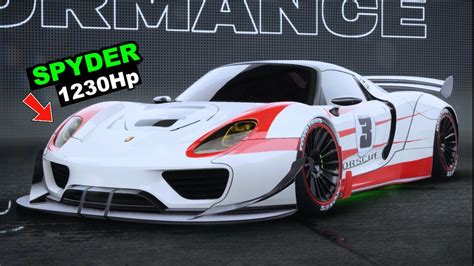 Need For Speed Unbound Porsche Spyder Customization Gameplay