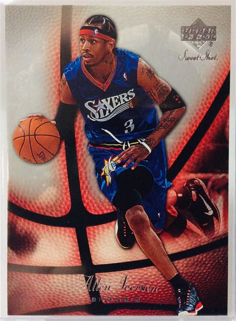 2006 07 Upper Deck SWEET SHOT Basketball 65 ALLEN IVERSON