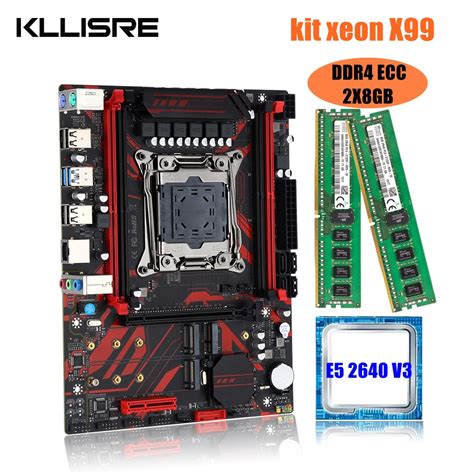 Kllisre Lga Motherboard Kit Xeon X E V Cpu Pcs X Gb