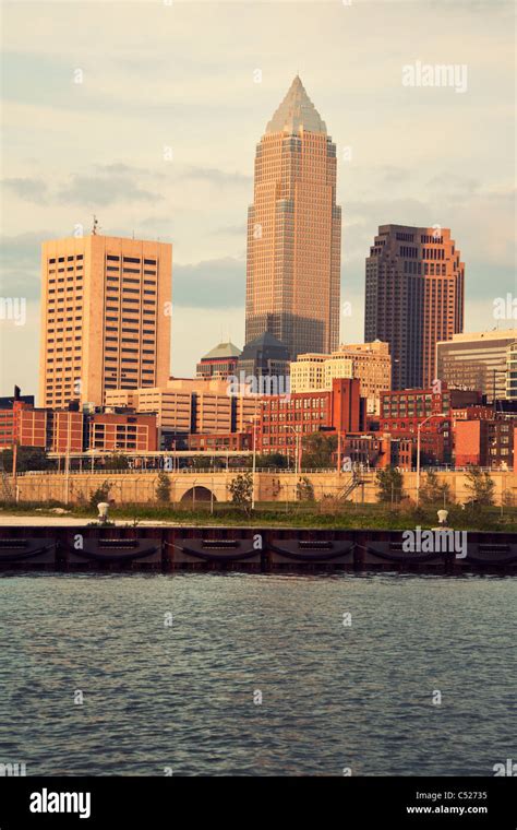 Downtown of Cleveland, Ohio Stock Photo - Alamy