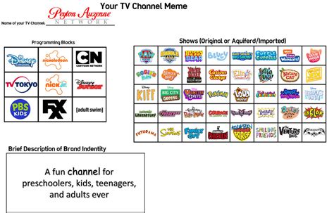 My Own Tv Channel By Peytonauz1999 On Deviantart