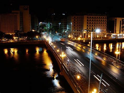 Rio Capibaribe Ponte Duarte Coelho Downtown Recife Estado De