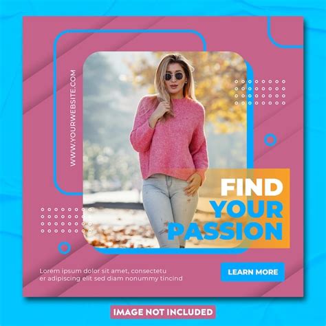 Premium Psd Social Media Instagram Post Template