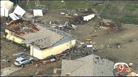 WEB EXTRA Bob Mills SkyNews 9 HD Flies Over Storm Damage In Moore