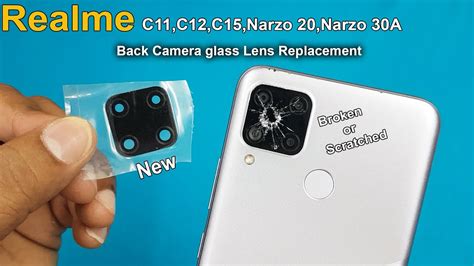 Realme C11 C12 C15 Narzo 20 Narzo 30A Camera Glass Lens Replacement