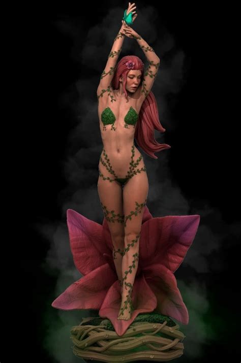 Poison Ivy Sexy 3d Printing Stl Files 3d Print Maker Club