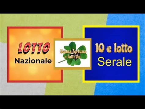 LOTTO NAZIONALE 10 E LOTTO GRATIS Consigli Per Il 28 Maggio 2024