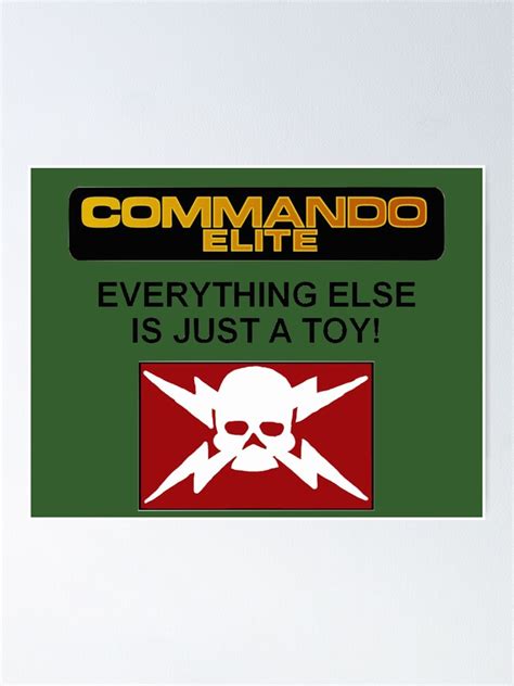 "Small Soldiers - Commando Elite" Poster for Sale by ...