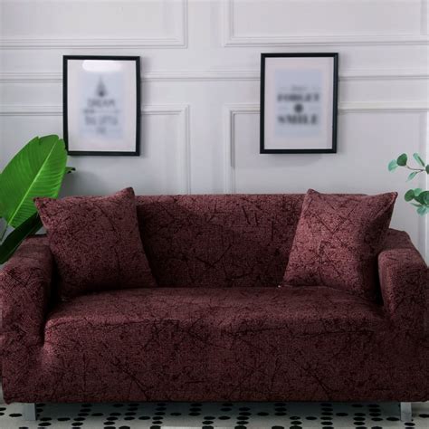 Stretch Sofa Slipcover 1 Piece Polyester Spandex Fabric Couch Cover Chair Loveseat Furniture