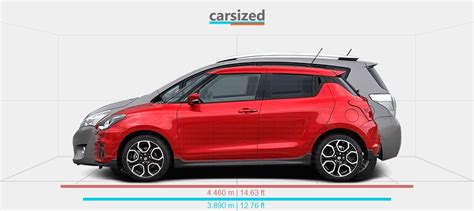 Dimensions Suzuki Swift Present Vs Toyota Verso