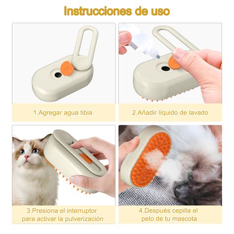 Cepillo Vapor Autom Tico Para Gatos Perro Cepillo Mascotas Sodimac