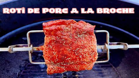 D P Chezvous Hautparleur Nebu Roti De Porc A La Broche Au Barbecue