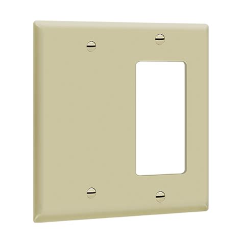 Enerlites I Combination Two Gang Wall Plate Blank And