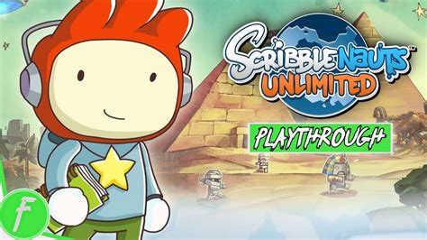 Scribblenauts Unlimited Full Game Walkthrough Gameplay Hd Pc No