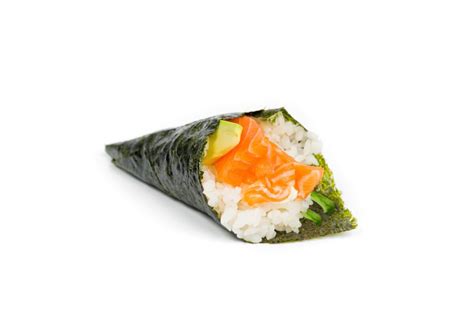 Salmon Temaki Sushi Maxim Food