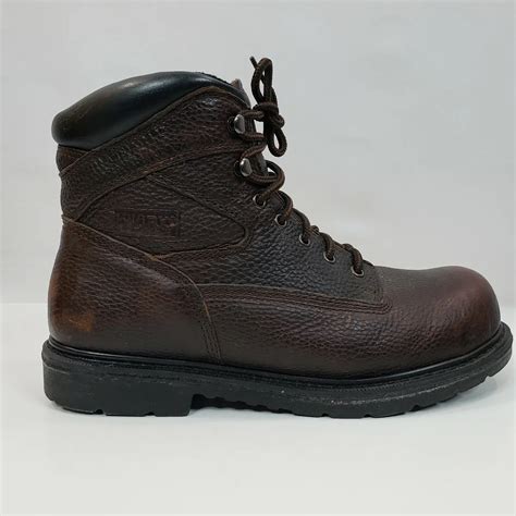 Red Wing Worx Steel Toe Work Boot Lace Up Leather Men M