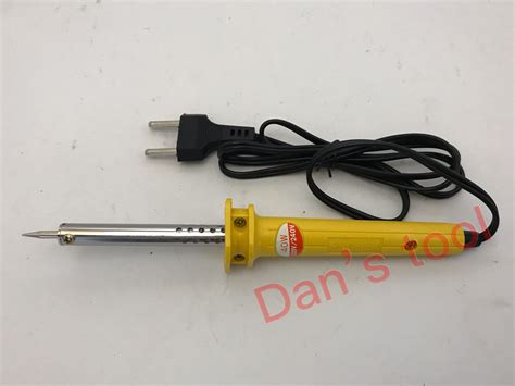 Solder Listrik Watt Soldering Iron Alat Patri Gagang Kayu