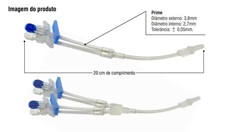 Infusor Para Solu Es Parenterais Vias Clamp Vitalgold