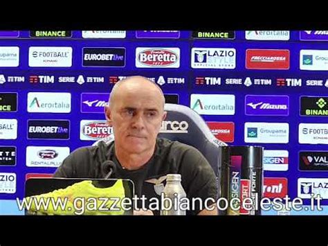 28 01 2023 Lazio Napoli Conferenza Stampa Post Match Martusciello