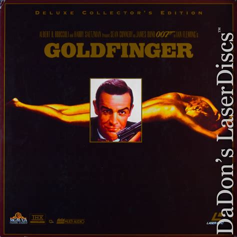 Goldfinger Laserdisc Rare Laserdiscs Boxsets Box Sets