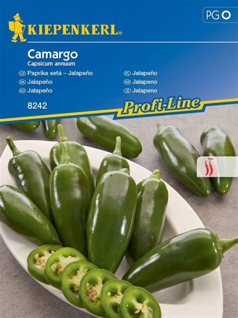 Papryka Jalapeno Chili Camargo Ostra Zielona Nasiona Papryki